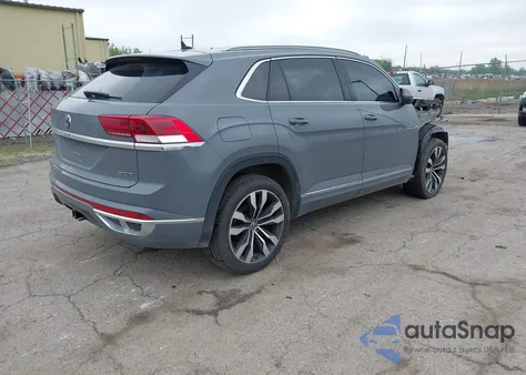 2021 Volkswagen Atlas Cross Sport 3.6L V6 Sel Premium R-Line из США, поврежденный, VIN 1V2FE2CA0MC223881